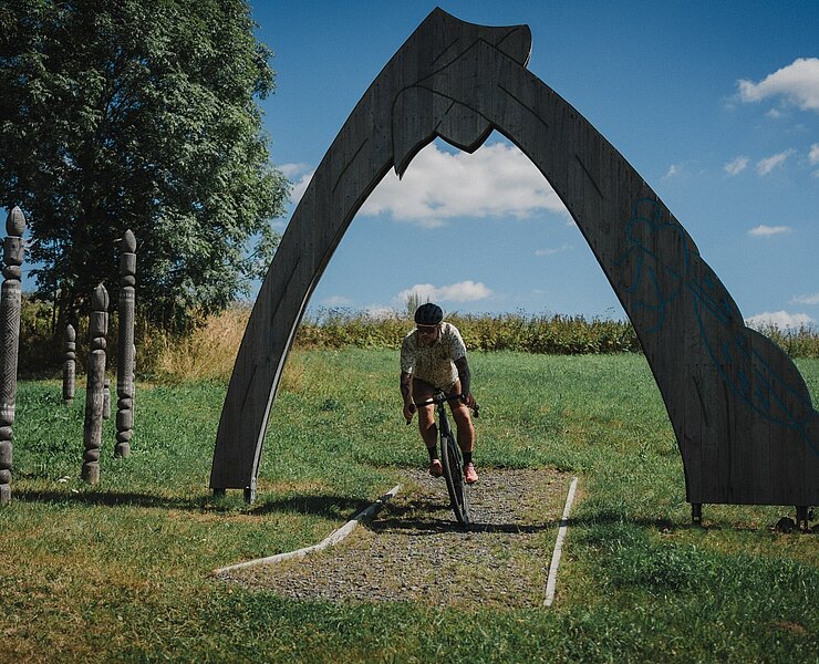 BLOCKLINE Portal Libelle Frauenstein (Tourismusverband Erzgebirge e.V. /Dan Zoubek )