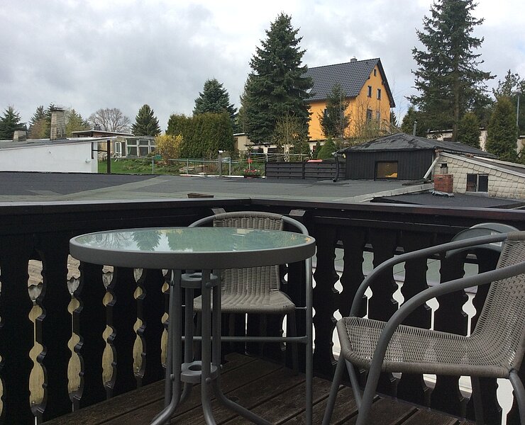 Treffi's Ferienwohnung: Balkon (Undine Treffkorn)