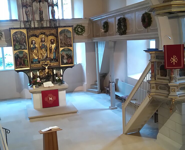 Altar Kirche Seifersdorf (Günter Brückner)