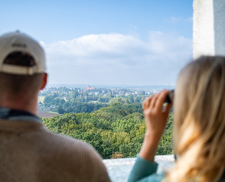 Taurasteinturm im Wettinhain Burgstädt (Oliver Göhler)