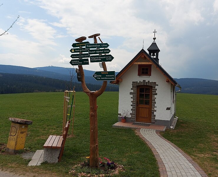Wanderkapelle in Kretscham-R. (B. Knöbel)