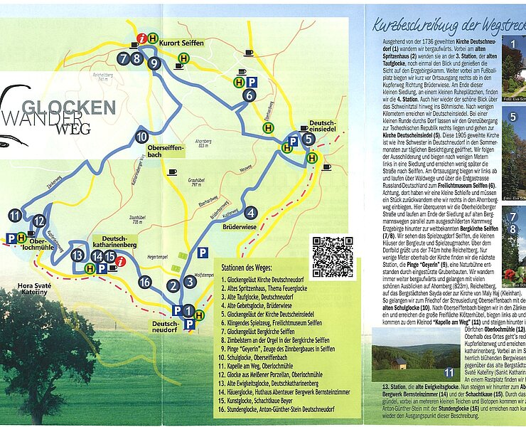 Stationen am Glockenwanderweg ()