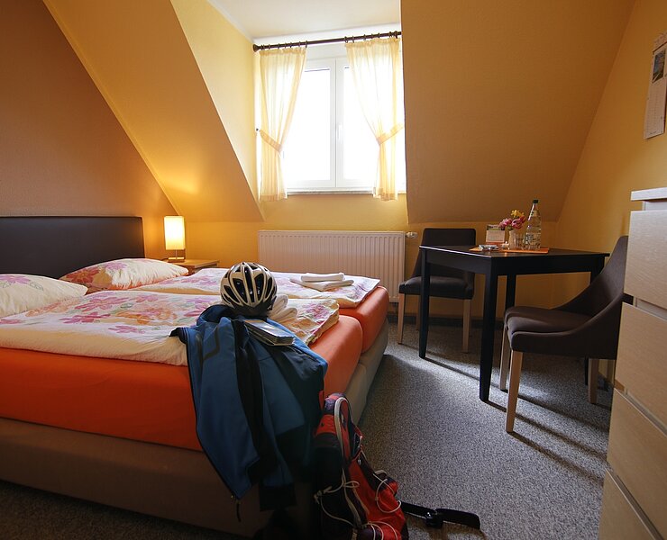 Beispiel Doppelzimmer (Pension Talblick)