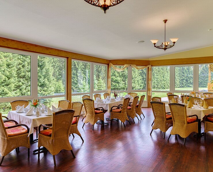 Waldhotel Vogtland in Mühlleiten - Restaurant ()