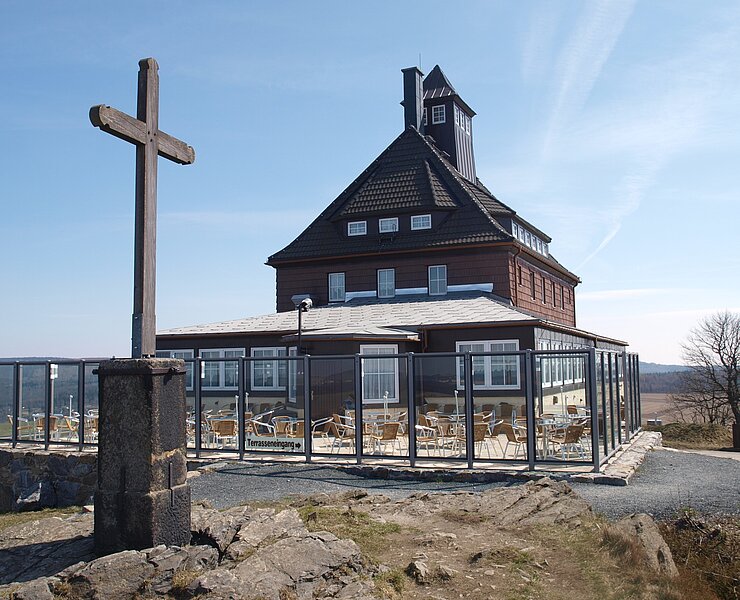 Schwartenberg mit Baude (Matthias Drechsel)