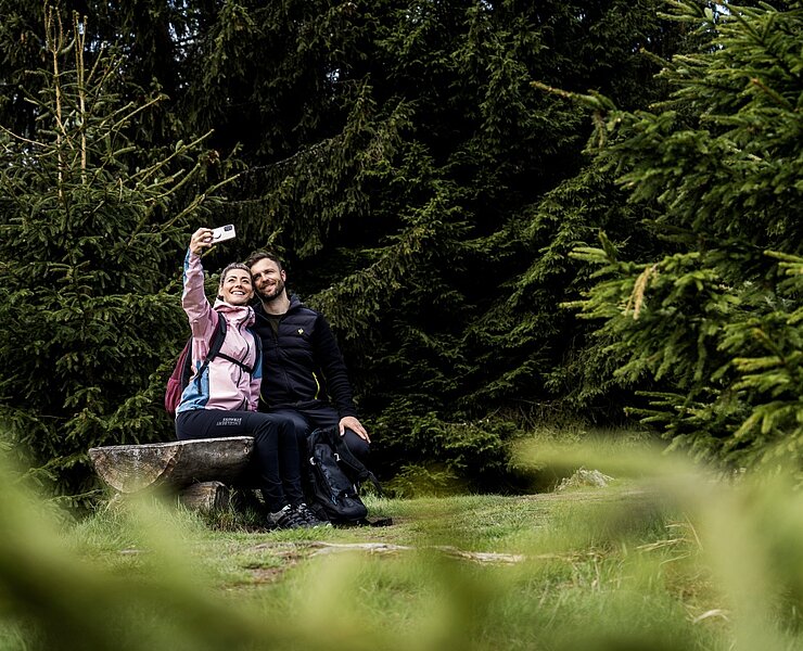 Check-Ins sammeln für die Digitale Wandernadel (Dirk Rückschloss)