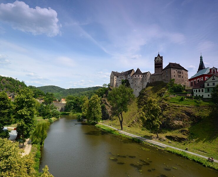 Burg Loket/Elbogen an der Eger (Marcus Dassler)