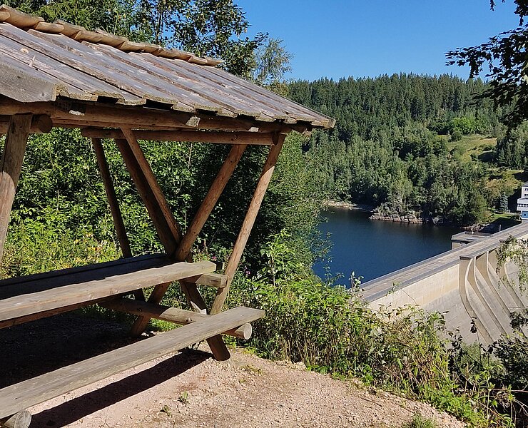 Talsperre Eibenstock_Rastplatz an Hauptstaumauer_F ()