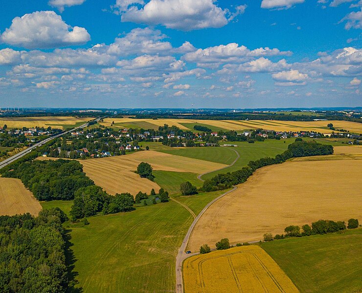 Blick auf Leukersdorf (Stefan Hubrich)