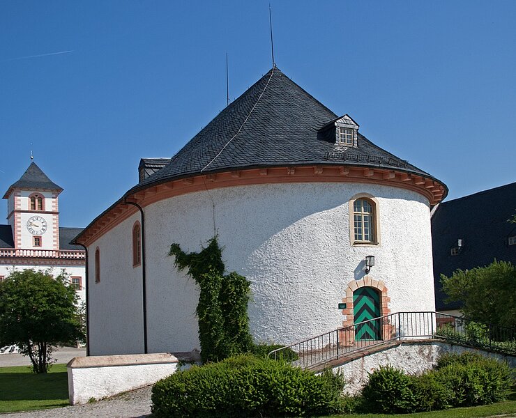 Jagdschloss Augustusburg - Wirtschaftsgebäude mit Brunnenhaus (WFE GmbH Annaberg-Buchholz)