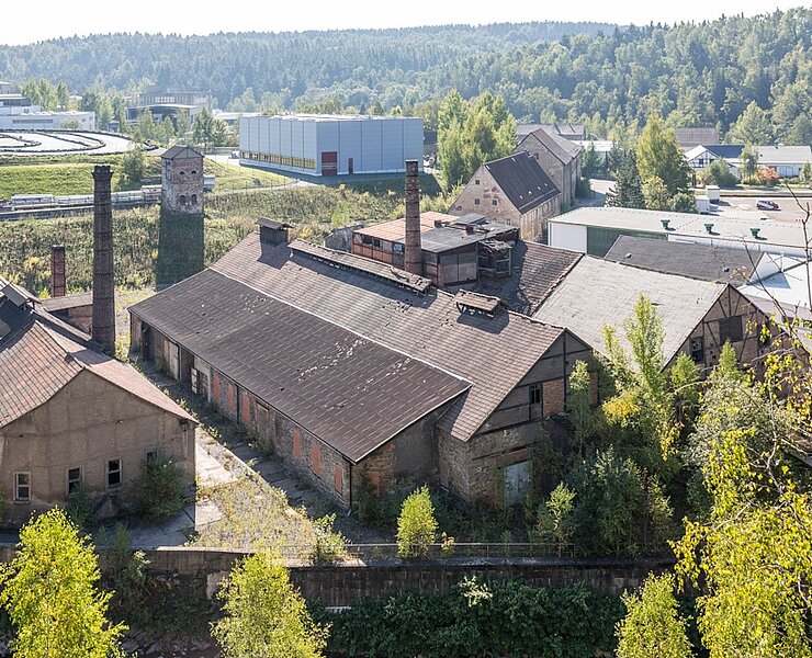 Bergbaulandschaft Freiberg - Himmelfahrt Fundgrube / Muldenhütten (M. Borrmann)