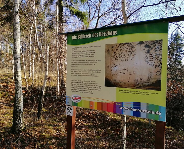 Bergbaulehrpfad Bärenstein, Sachsenhöhe ()