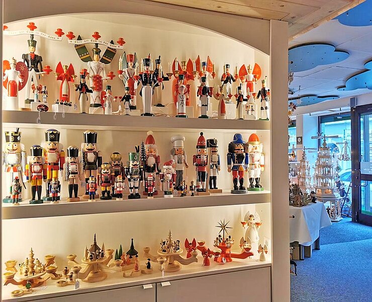 Fachgeschäft für erzgebirgische Volkskunst Erzberger Holzkunst in Zwönitz (Jens Kriegel)