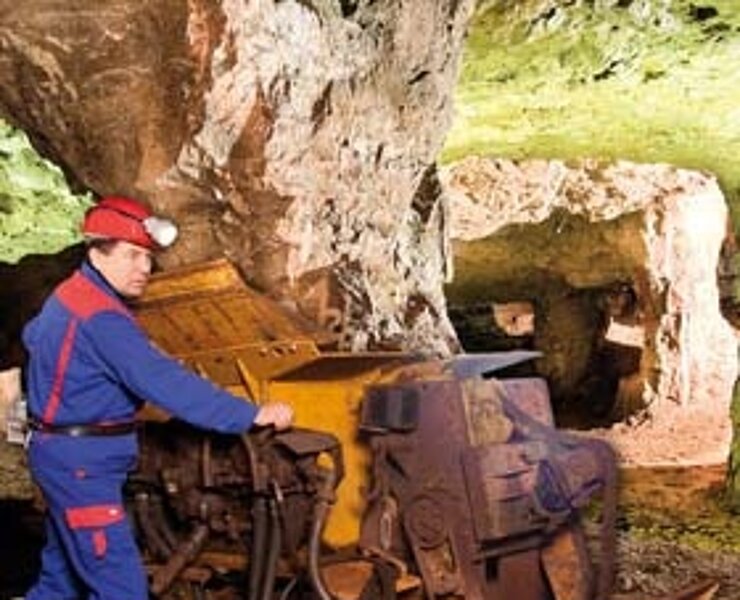 Besucherbergwerk Zinnkammern Pöhla, Schwarzenberg, Westerzgebirge (Rainer Wesely)