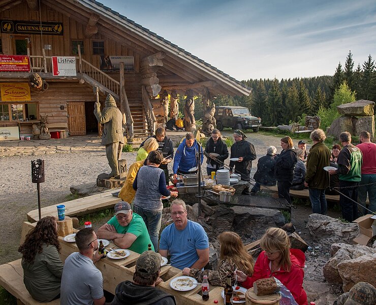 Hütte bei Blockhausen - (Detlef Müller)