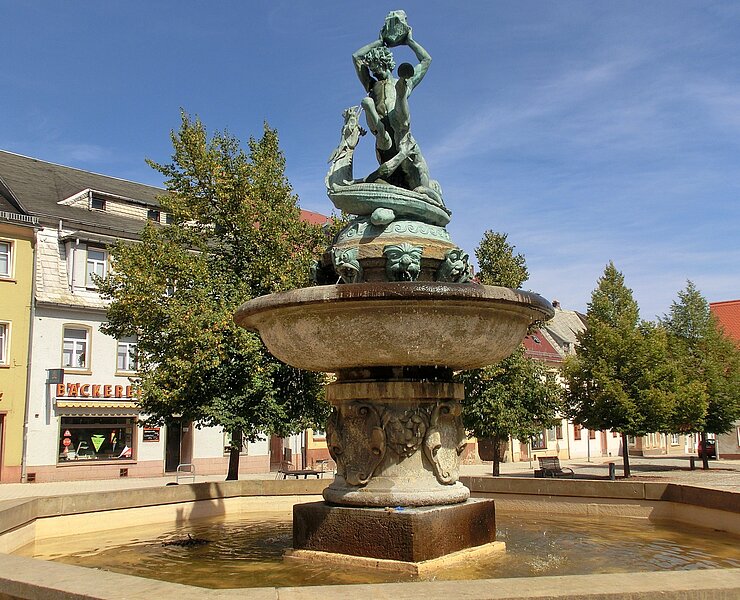 Centaurenbrunnen Frohburg (Gotthard Ladegast)