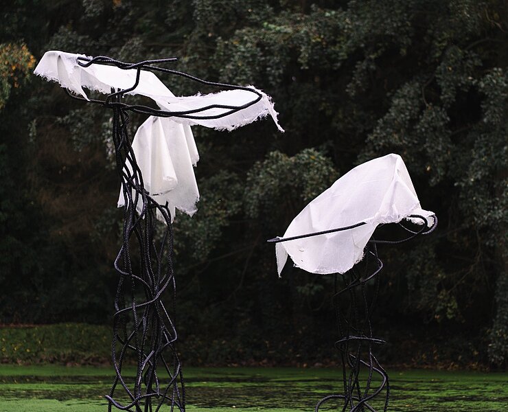 Monika Sosnowska, “Ghosts”, 2025; Courtesy: Monika Sosnowska und Capitain Petzel, Berlin, Foto: Ernesto Uhlmann (Ernesto Uhlmann )