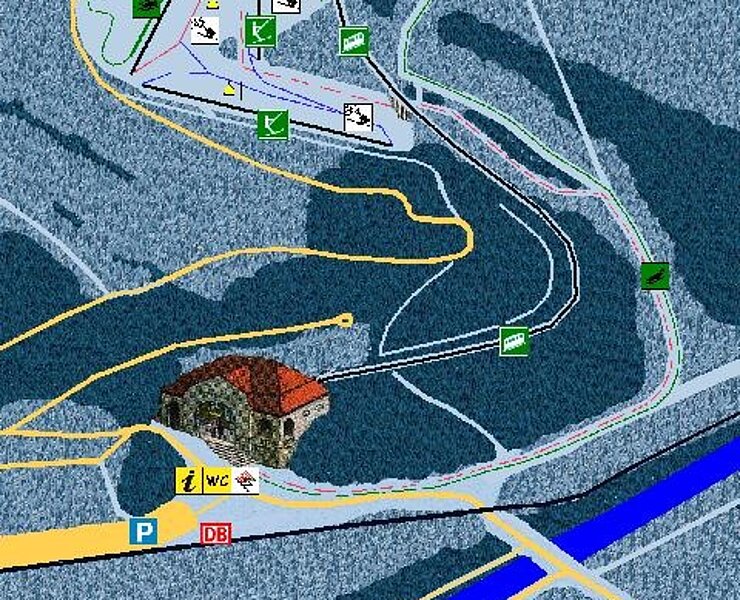 Pistenplan Augustusburg (Skilift Augustusburg)
