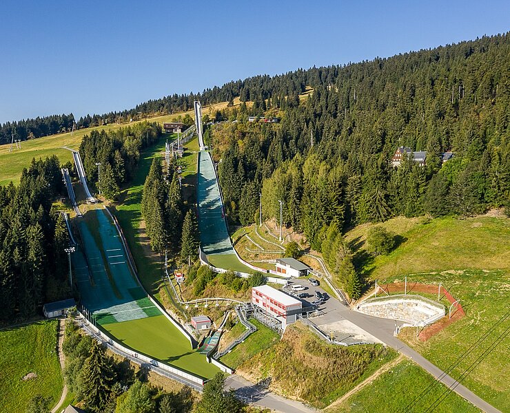 Schanzenkomplex Oberwiesenthal (Bundesstützpunkt Oberwiesenthal | Studio2Media)