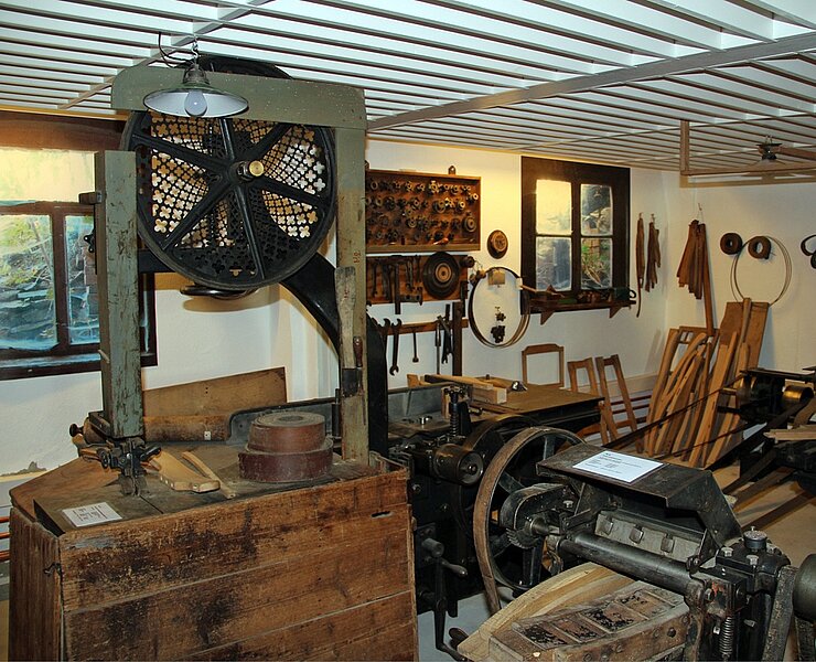 Maschinenraum Deutsches Stuhlbaumuseum (Deutsches Stuhlbaumuseum)