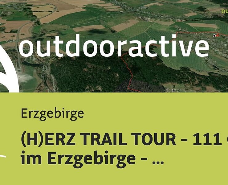 Trailrunning-Strecke im Erzgebirge: (H)ERZ TRAIL TOUR - 111 Orte im Erzgebirge - Die Hütte ()