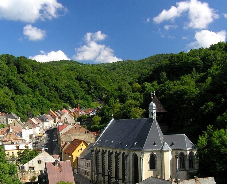 Historische Altstadt Graupen - Maria Himmelfahrt Kirche (WFE GmbH Annaberg-Buchholz)