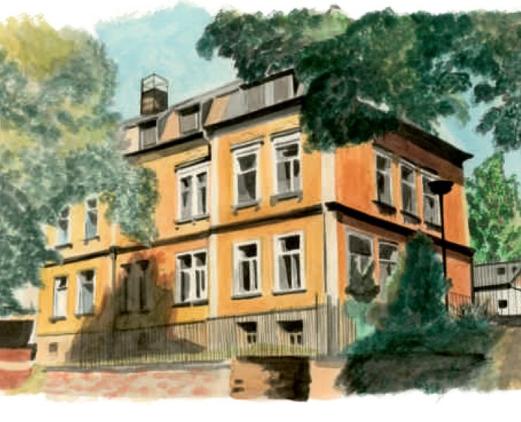 Ärztehaus Gabelsberger Straße (Stadt Zschopau Schloss Wildeck)