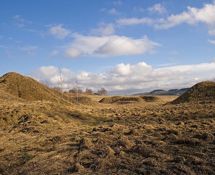 Bergbaulandschaft Schneeberg / Wolfgangmaßen Fundgrube - Haldenlandschaft (WFE GmbH)