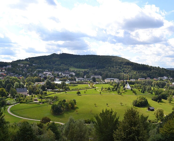Biedenkopfblick auf Bad Schlema ()