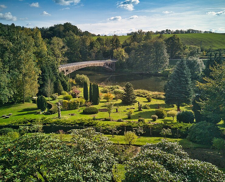 Waldcafé Göhren - Blick auf die Zwickauer Mulde (Bastian Rakow)