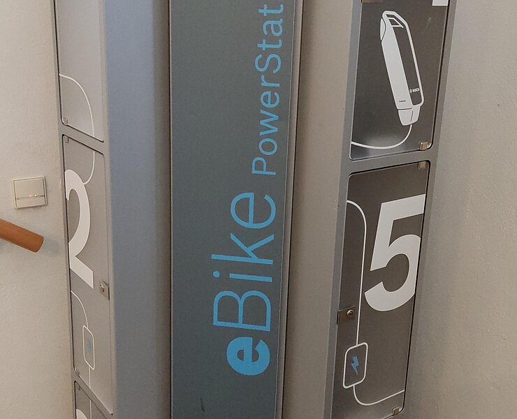 E-Bike-Ladestation im Museum "Schatzhaus Erzgebirge" Eibenstock (Henry Pansch)