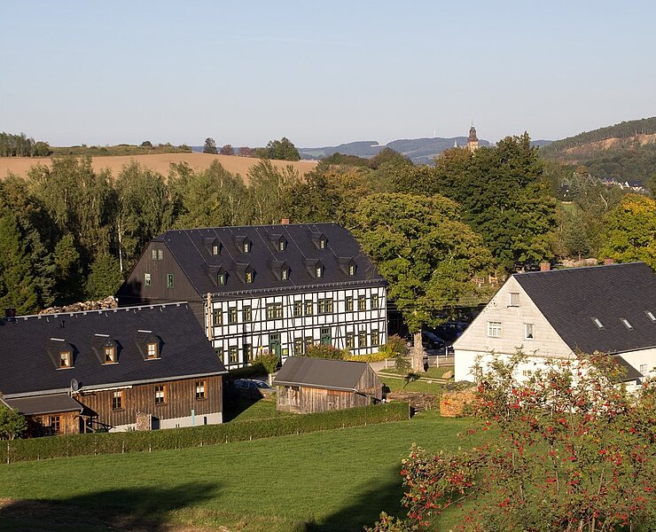 Bergbaulandschaft Schneeberg / Gesellschaft Fundgrube (Das Team des Welterbevereins)