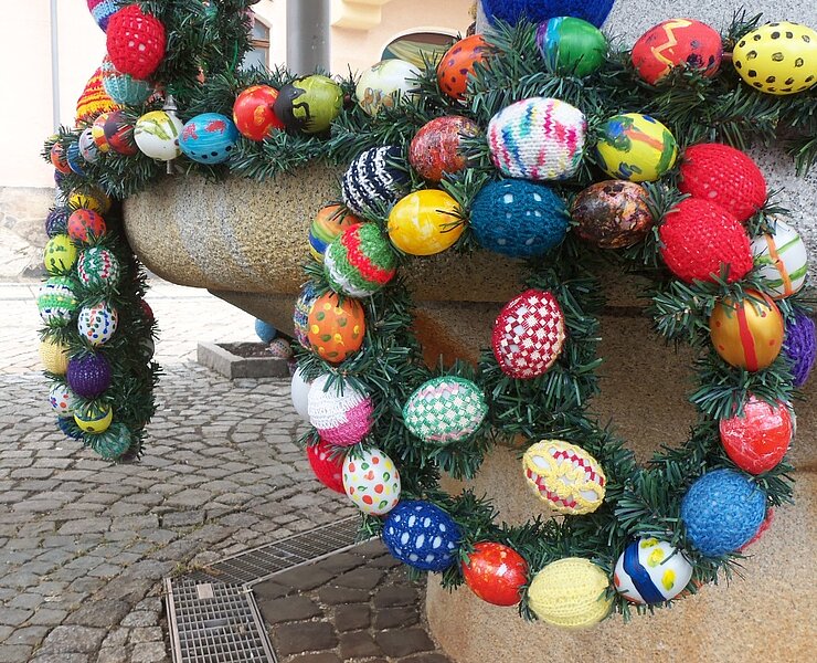 Osterbrunnen Geyer (3) (Corinna Bergelt)