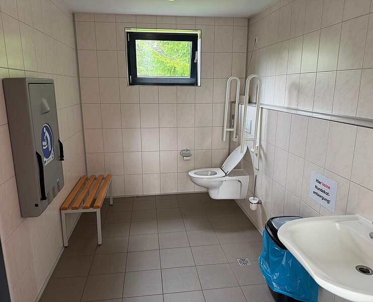 Toiletten im Loipen- und Trailcenter ()