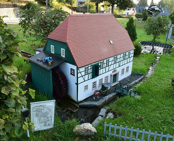 Miniaturschauanlage "Mini-Weißbach" (Corinna Bergelt)