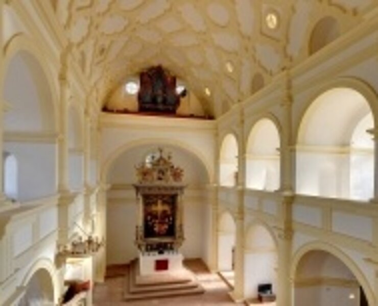 Schlosskirche mit Cranach-Altar (Sabine May)