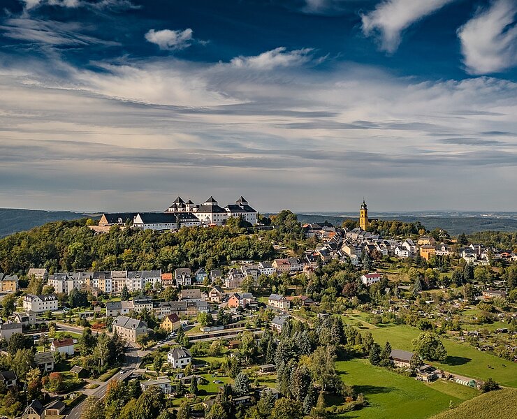 Drohnenaufnahme Schloss Augustusburg (Chemnitz von oben | Patrick Engert)