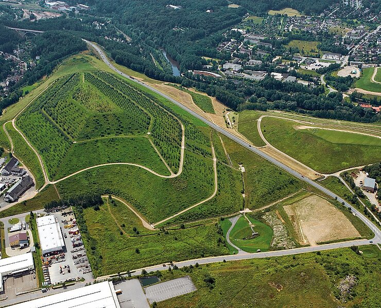 Uranbergbau - Halde 366 (WFE GmbH Annaberg-Buchholz)