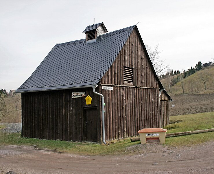 Bergbaulandschaft Schneeberg / Sauschwart Fundgrube - Kaue (WFE GmbH, Annaberg-Buchholz)