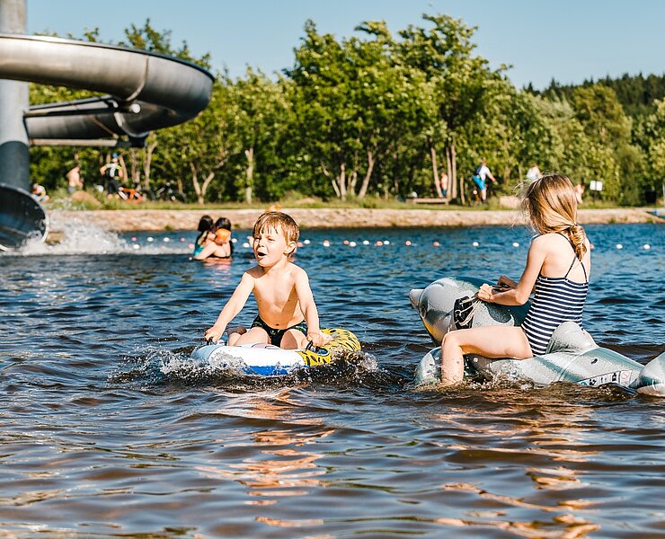 Naturbad Galgenteich in Altenberg (Phillip Maethner)