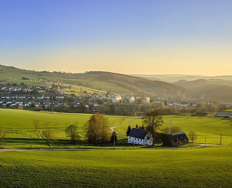 Schwartenberg, Neuhausen & Schloss Purschenstein (Andy Morgenstern)