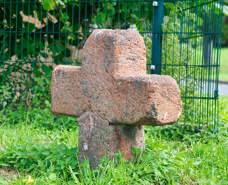 Sühnekreuz Kirche Seelitz - Rückseite (Bastian Rakow)