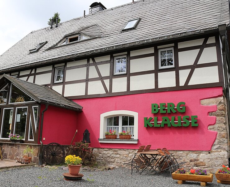 Außenansicht der Gaststätte Bergklause ()