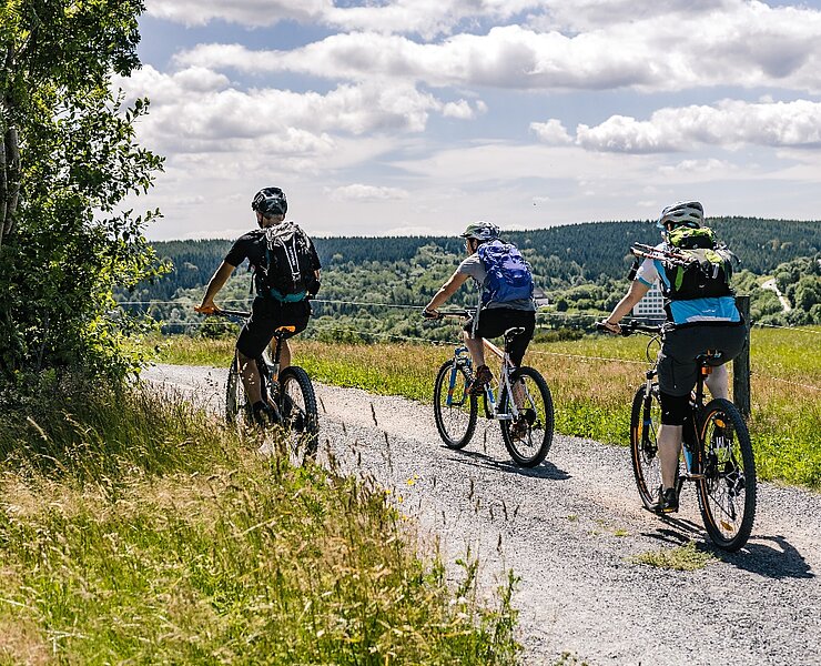 Fahrradfahren & Biken in der Urlaubsregion Altenberg (Phillip Maethner)