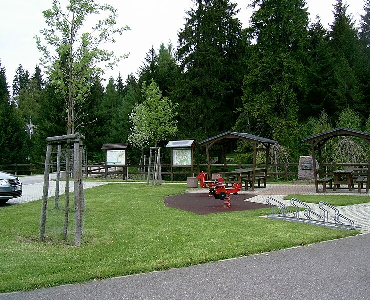 Wanderparkplatz Am Schwarzwasser Kühnhaide (Birgit Knöbel)