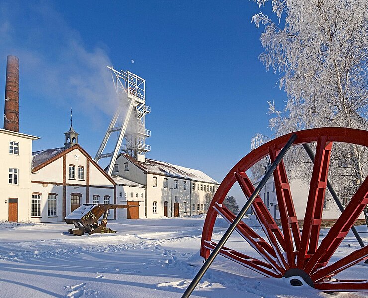 Bestandteil der UNESCO-Welterbestätte Montanregion Erzgebirge/Krusnohori: Silberbergwerk "Reiche Zeche". (Silberstadt Freiberg / René Jungnickel )