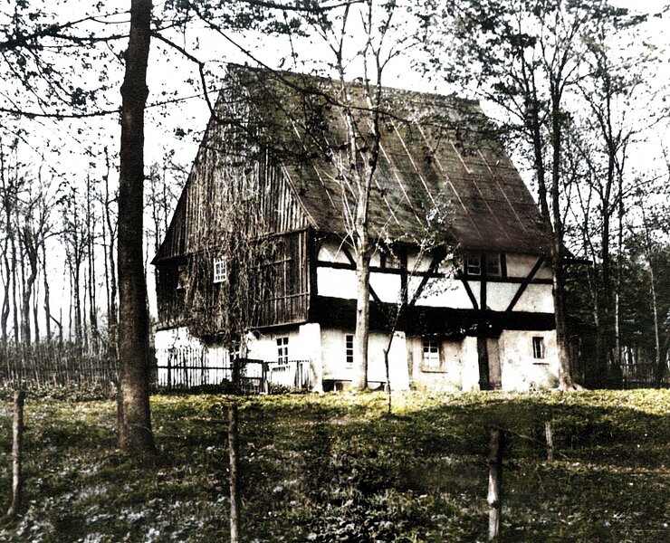 Das ehemalige Wohnhaus der Haselmühle. (Stadt Zwönitz)
