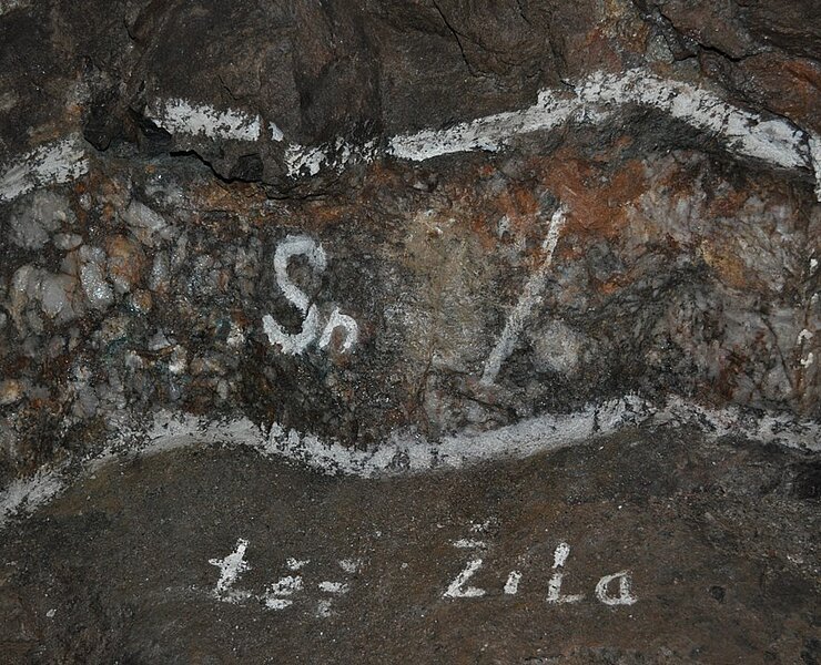 Bergbaulandschaft Steinknochen - Alter Martin Stolln Zinn-Wolfram Gang (WFE GmbH Annaberg-Buchholz)