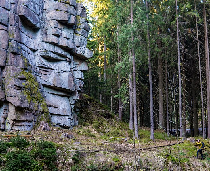 Teufelssteine im Steinbachtal bei Erlabrunn (Tobias Rudelt)