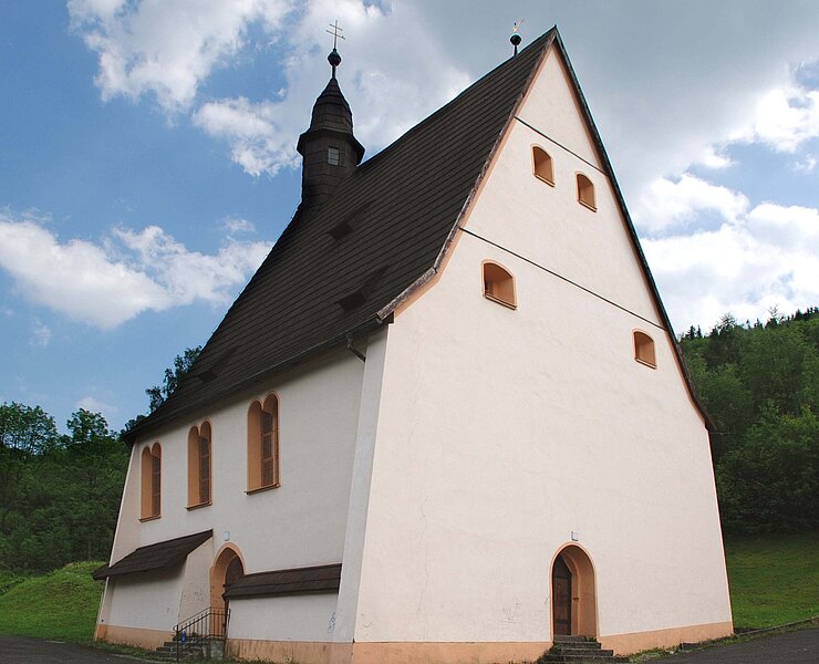 Historische Altstadt St. Joachimsthal - Allerheiligen Spitalkirche (WFE GmbH Annaberg-Buchholz)